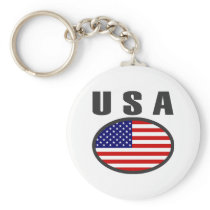 Usa cool flag design! keychains