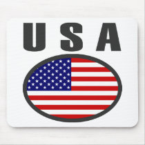 Usa cool flag design! mouse pads