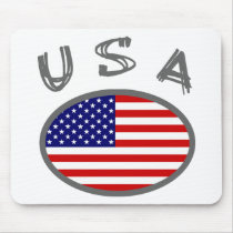USA Cool Flag Design! Mouse Pads
