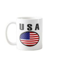 Usa cool flag design! coffee mug