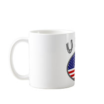 USA Cool Flag Design! Mug