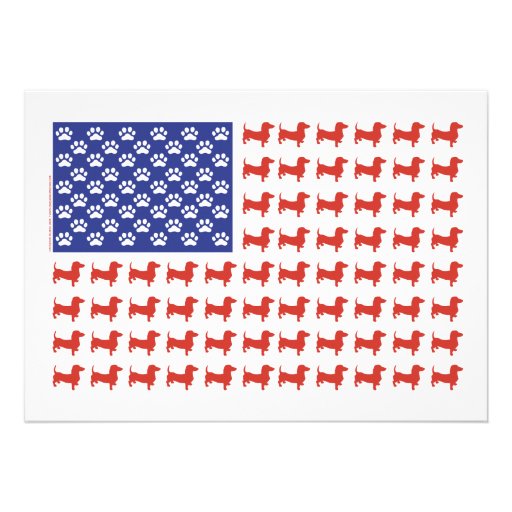 USA Dachshund Announcements (front side)