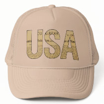 USA Declaration of Independence cap hats