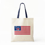 USA Democrat Donkey Flag Canvas Bag