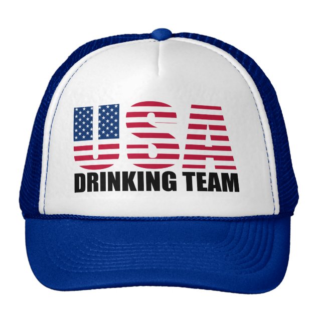 USA Drinking Team Trucker Hat