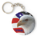 USA Eagle Keychain