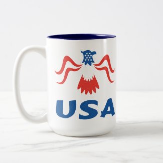 USA Eagle mug