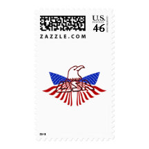 USA EAGLE - PROUD AMERICAN STAMP