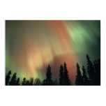 green, central, northern lights, flare, usa,