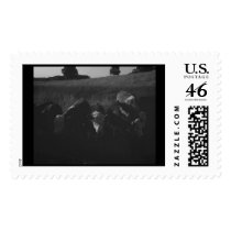 USA farm cattle 1987 Stamp stamps