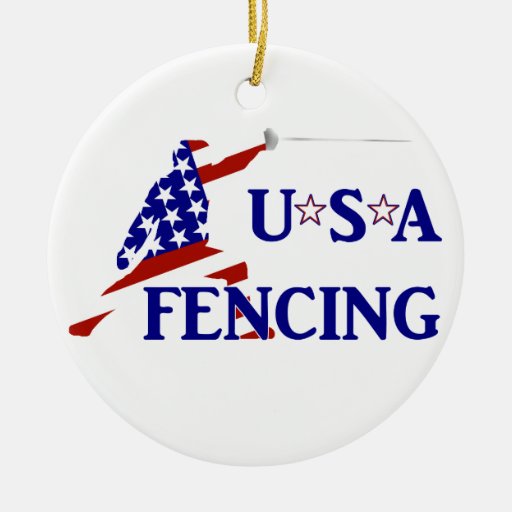 usa fencing christmas ornament zazzle usa fencing christmas ornament zazzle
