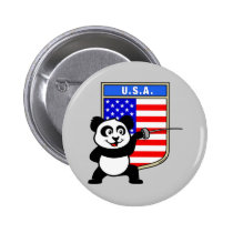 USA Fencing Panda buttons