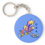 USA Fireworks Keychain