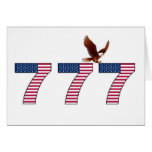 USA Flag 777, Eagle Las Vegas Card