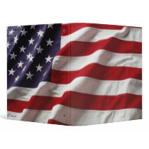 USA-Flag Avery Binder by Paper_Products USA-Flag Avery Binder