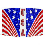 USA Flag Binder
