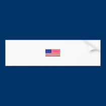 USA Flag bumper stickers