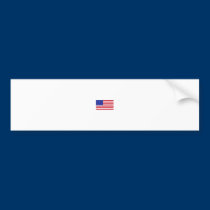 USA Flag bumper stickers
