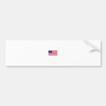 USA Flag Bumper Stickers