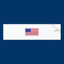 USA Flag bumper stickers