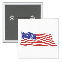 USA Flag Button
