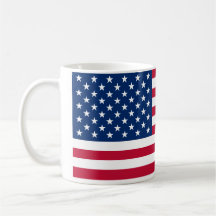 USA Flag Coffee Mugs