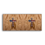 USA Flag Cross Envelopes