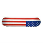 USA flag Custom Skateboard