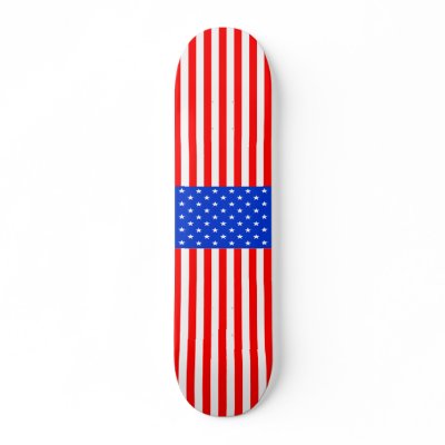 USA Flag Deck Skate Decks by NightmareVision