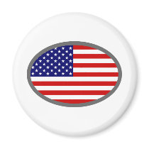 USA Flag Design! Magnet