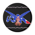 USA FLAG EAGLE PHOENIX magnets by politicallyOFF USA FLAG EAGLE PHOENIX magnets