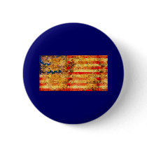 USA Flag Grunge buttons