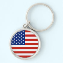USA flag keychains