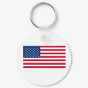 USA Flag Keychain