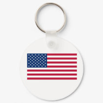 USA Flag Keychain