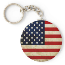 USA Flag Keychains