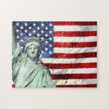 USA FLAG & LIBERTY PUZZLES