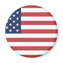 Usa Flag Fridge Magnet