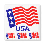USA Flag Magnet