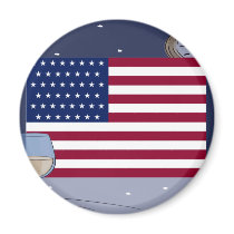 USA Flag_ Magnets