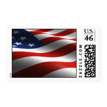 USA Flag Medium Stamps
