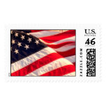 USA Flag Military Wedding Invitation Postage Stamp