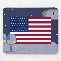 USA Flag_ Mouse Pads