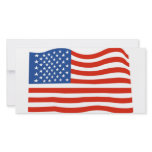 USA flag Picture Card