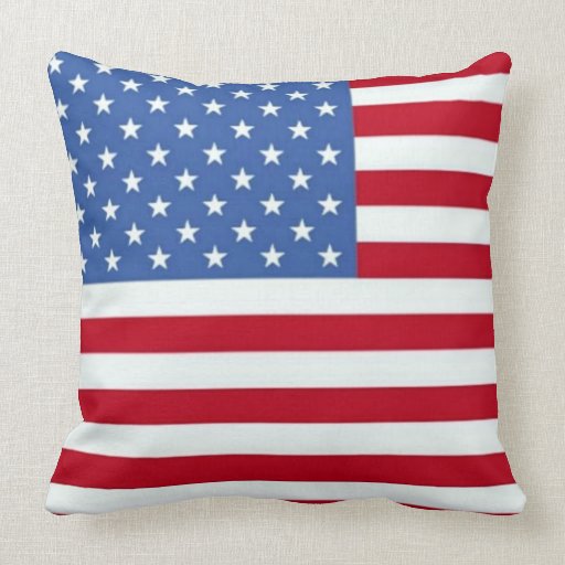USA Flag Pillow