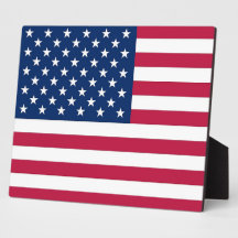 USA Flag Plaque
