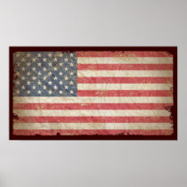 USA Flag Print