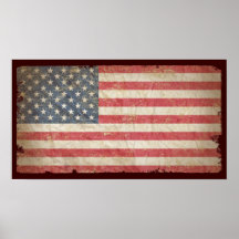 USA Flag Print