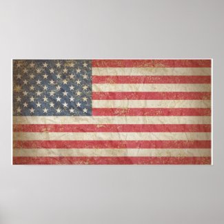 USA Flag Posters
