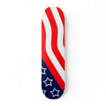 USA Flag Skateboard